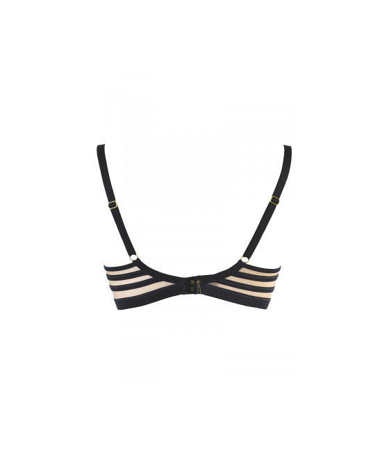 Soutien-gorge tulle noir V-10491 - Axami