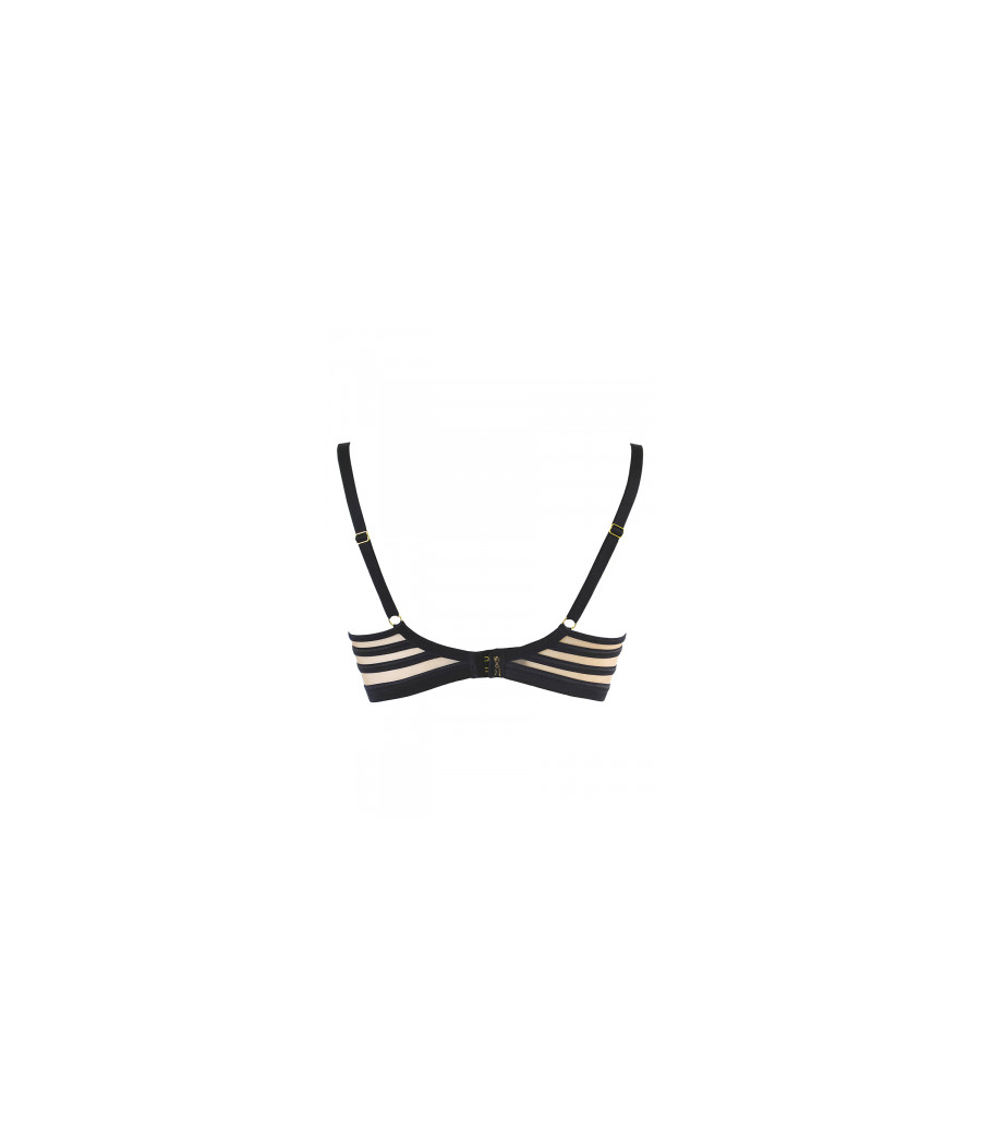 Soutien-gorge tulle noir V-10491 - Axami