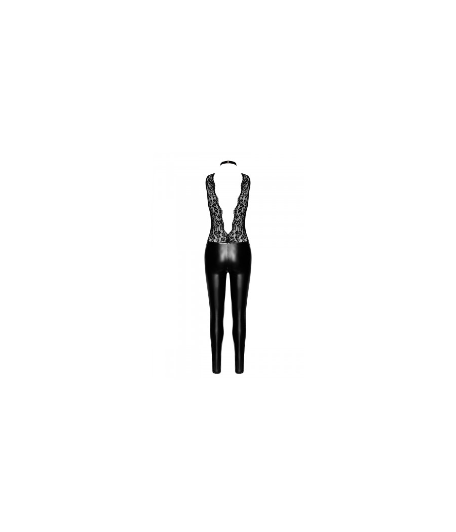 Combinaison collier Libido F298 wetlook et dentelle