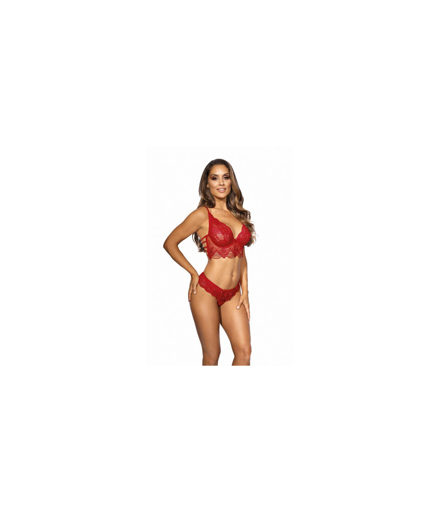 Soutien-gorge dentelle rouge V-9691 - Axami Soutien-gorge dentelle rouge V-9691 - Axami