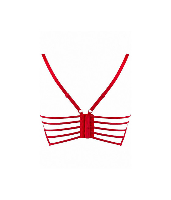 Soutien-gorge dentelle rouge V-9691 - Axami