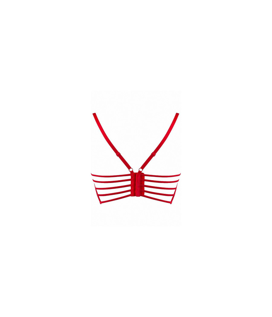 Soutien-gorge dentelle rouge V-9691 - Axami