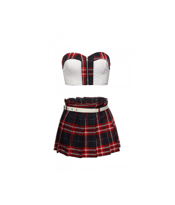 Déguisement sexy étudiante 6 pièces - J Lingerie