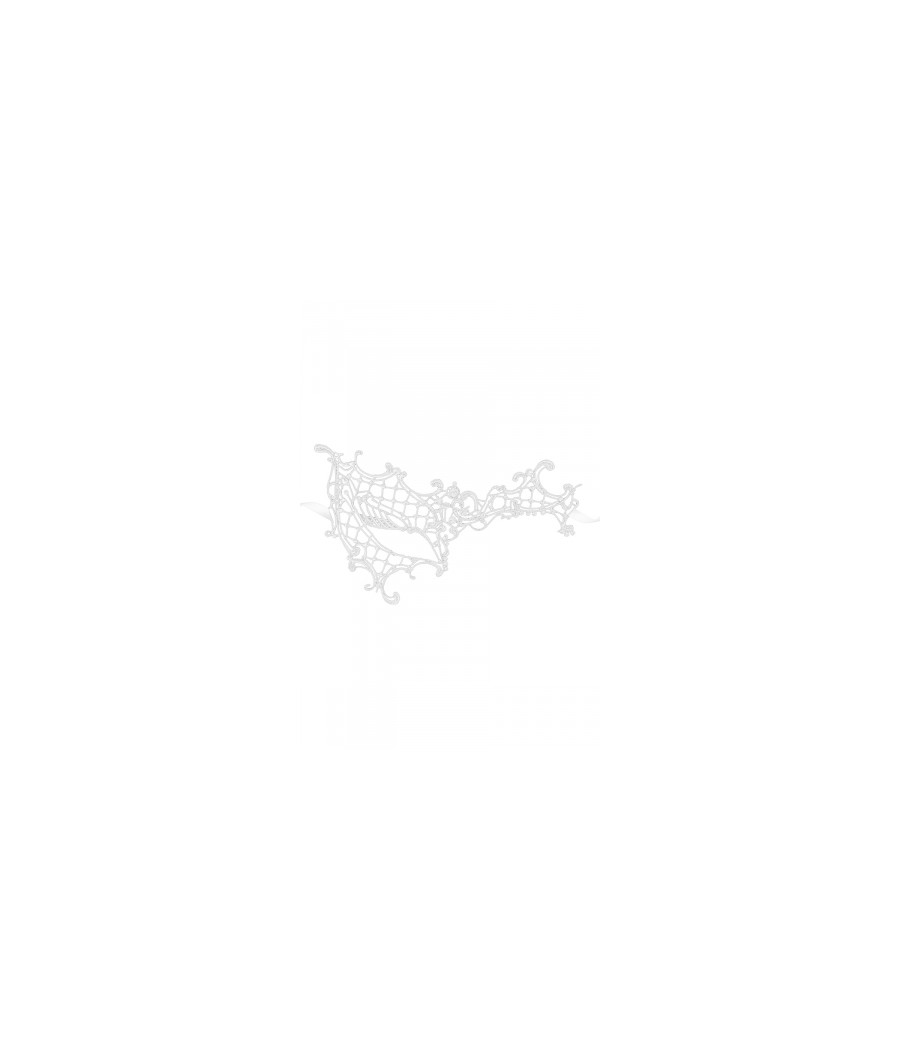 Loup blanc Croissant de lune - Makarade Loup blanc Croissant de lune - Makarade