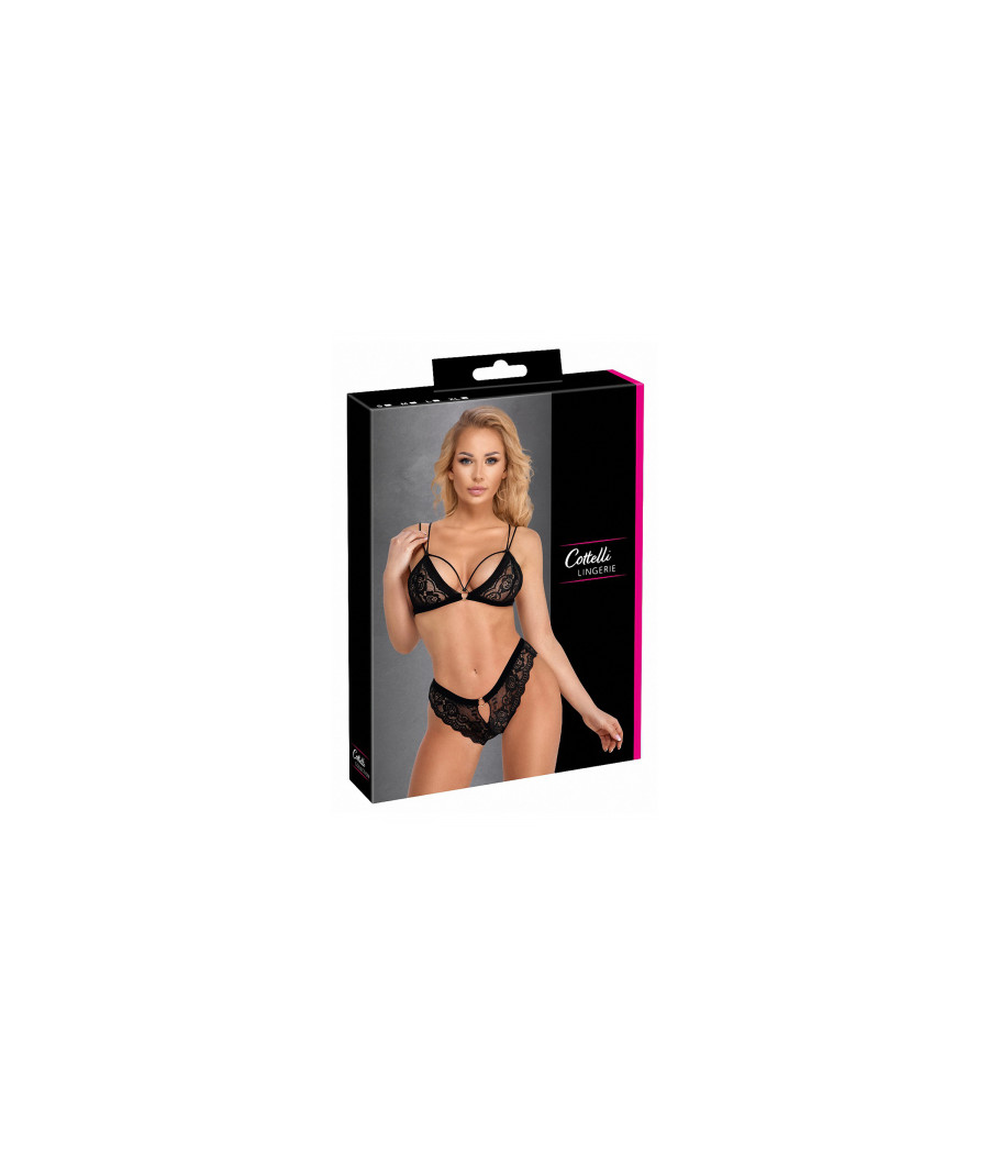 Ensemble coquin noir 2 pièces - Cottelli Lingerie