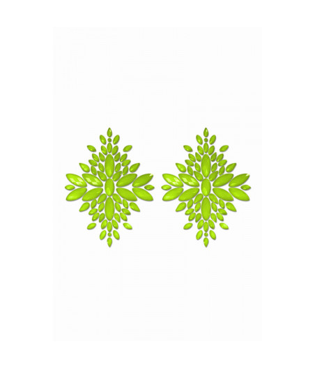 Cache-tétons vert phosphorescent - Glow