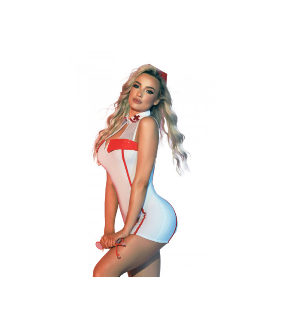 Costume infirmière sexy 4 pièces