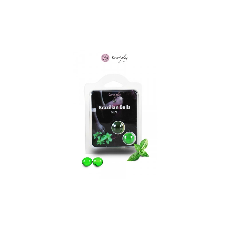 2 Brazilian balls - menthe