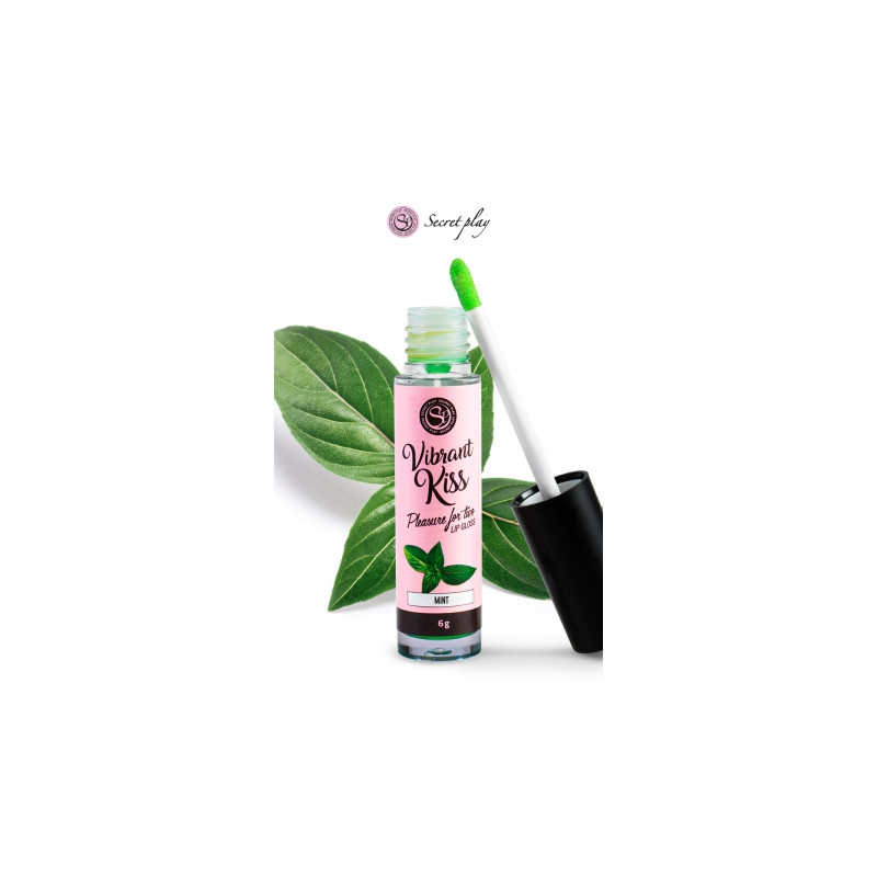 Brillant Ã  lÃ¨vres stimulant - menthe