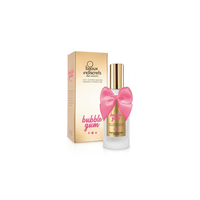 Lubrifiant et massage Bubble Gum