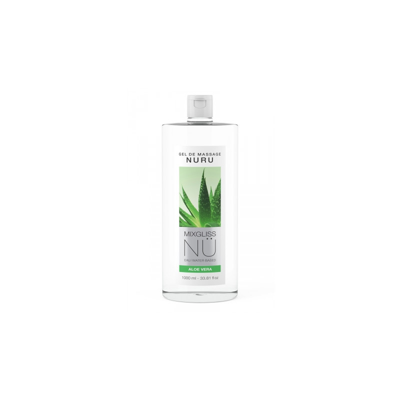 Gel massage Nuru Aloe Vera Mixgliss - 1 litre