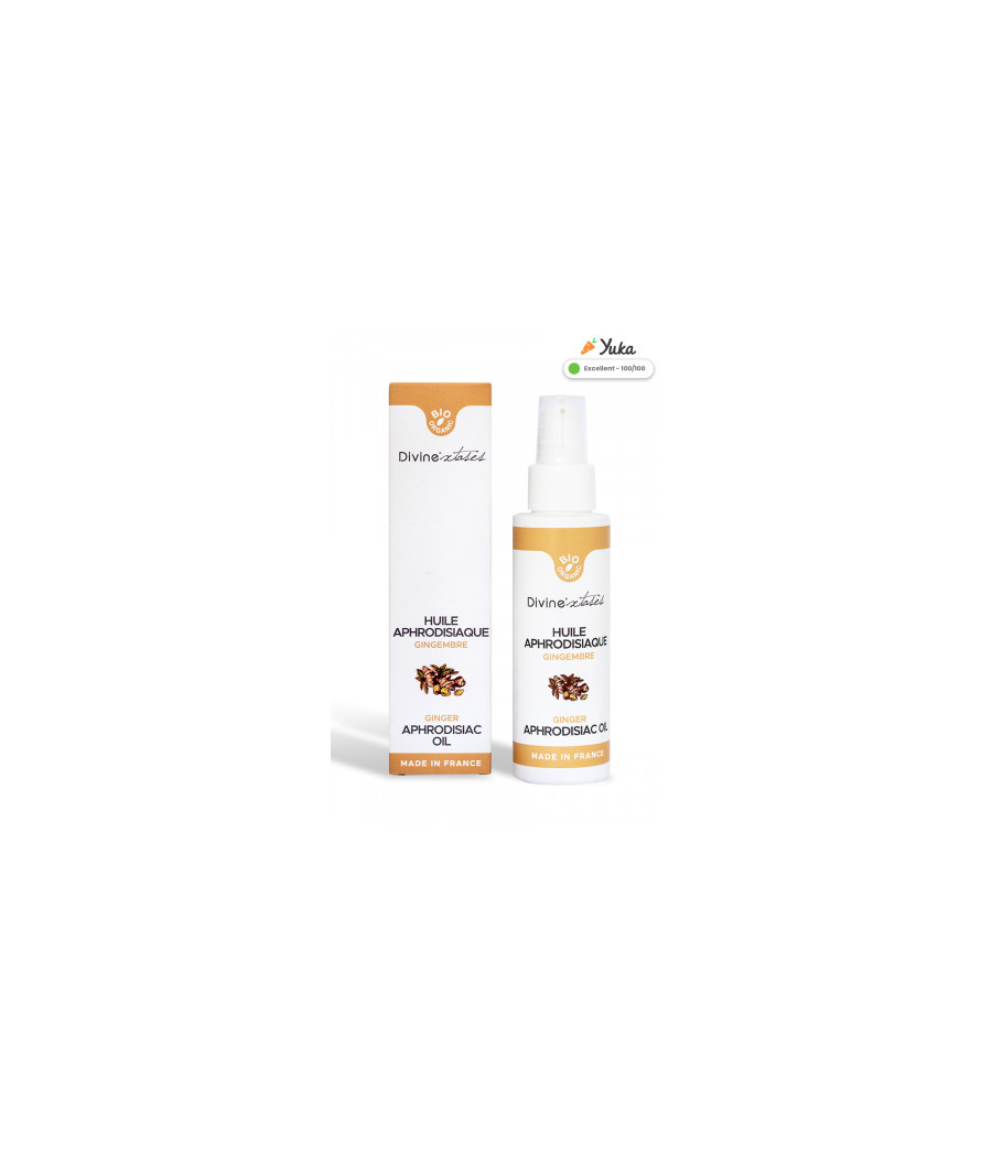 Huile de massage BIO Gingembre Ylang Ylang Huile de massage BIO Gingembre Ylang Ylang