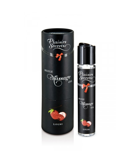 Huile de massage gourmande - Litchi