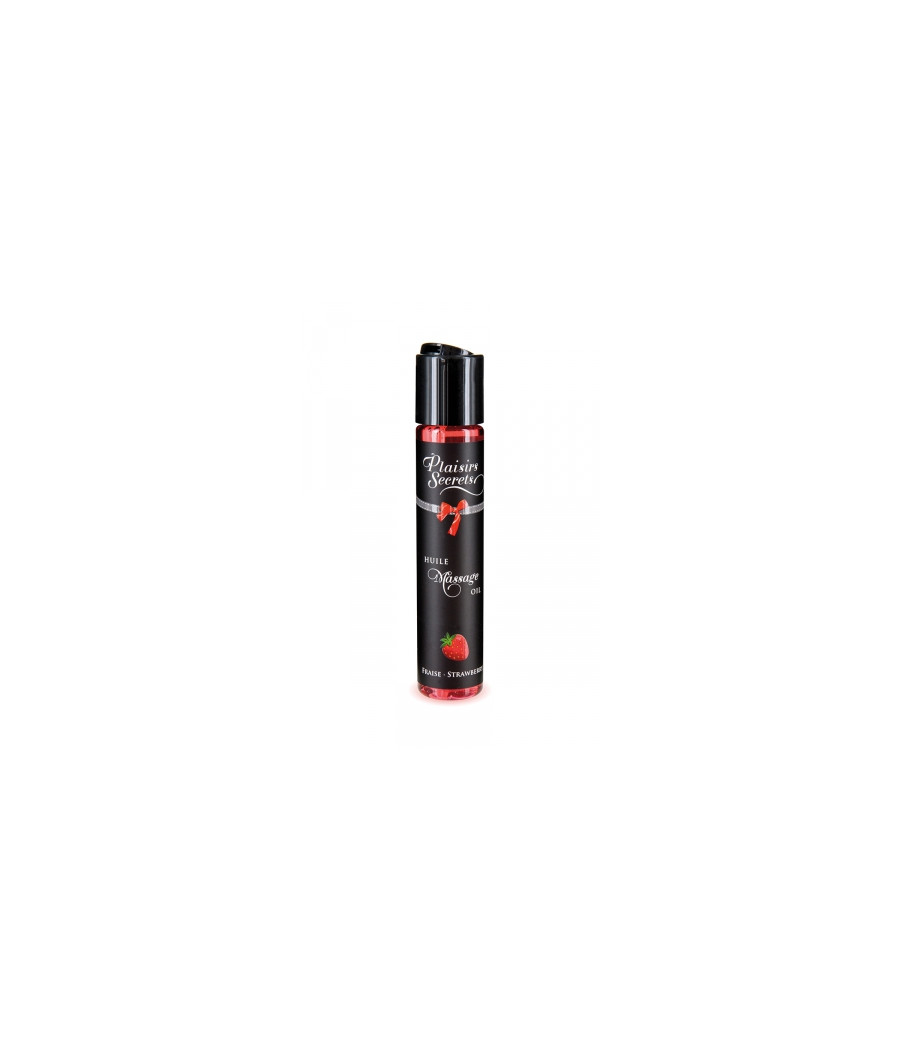 Huile de massage gourmande - Fraise