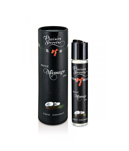 Huile de massage gourmande - Noix de coco