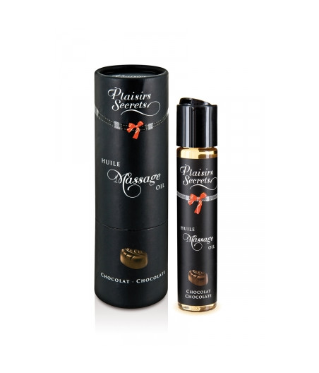 Huile de massage gourmande - Chocolat
