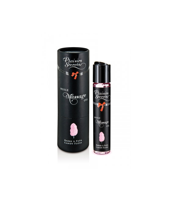 Huile de massage gourmande - Barbe a papa