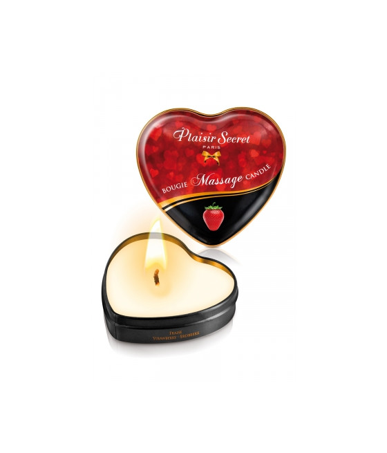 Mini bougie de massage Fraise