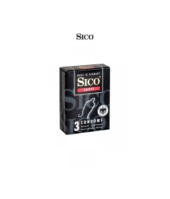 3 préservatifs Sico SAFETY