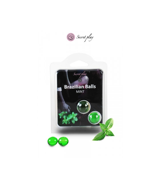 2 Brazilian balls - menthe
