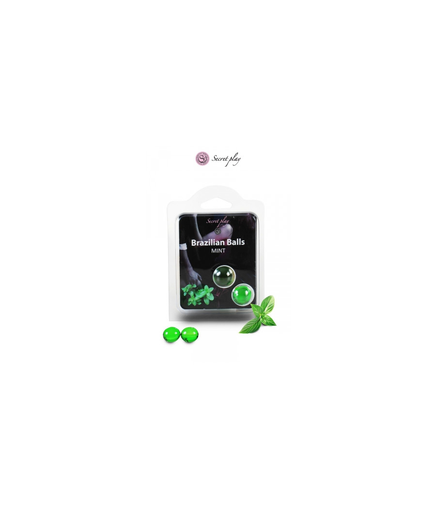 2 Brazilian balls - menthe 2 Brazilian balls - menthe