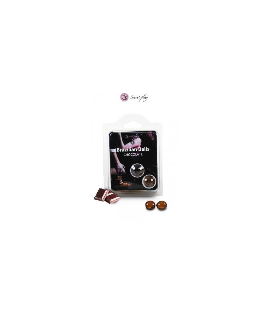 2 Brazilian Balls - chocolat 2 Brazilian Balls - chocolat