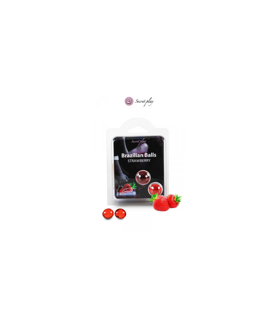 2 Brazilian Balls - fraise 2 Brazilian Balls - fraise