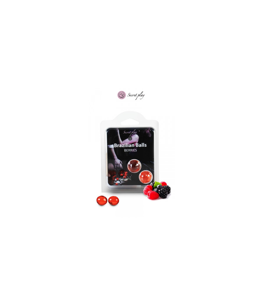 2 Brazilian Balls - baies rouges 2 Brazilian Balls - baies rouges
