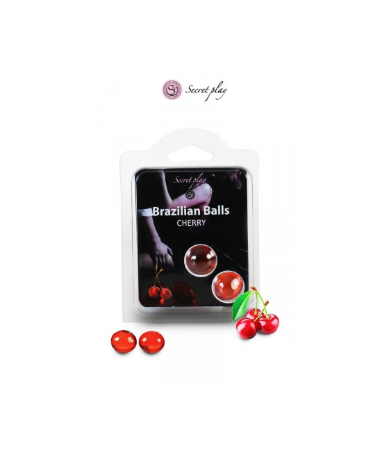 2 Brazilian Balls - cerise