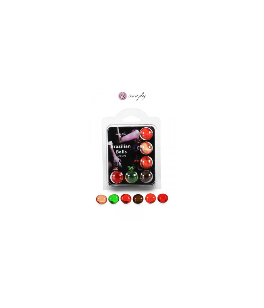 6 Brazilian Balls parfums variés 6 Brazilian Balls parfums variés