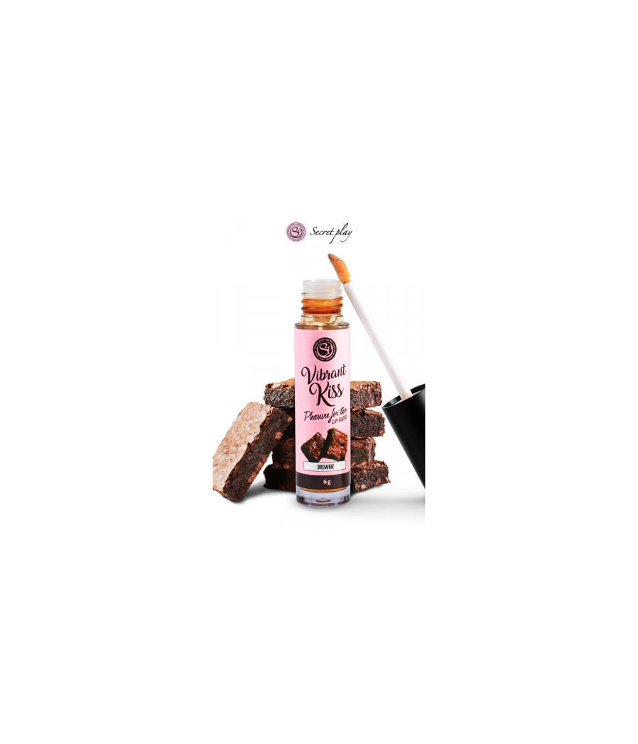 Brillant à lèvres stimulant - brownie Brillant à lèvres stimulant - brownie