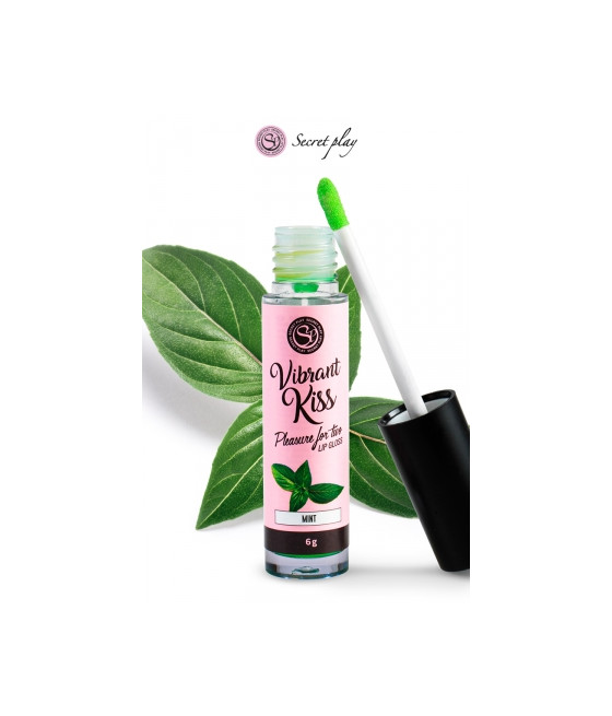 Brillant à lèvres stimulant - menthe