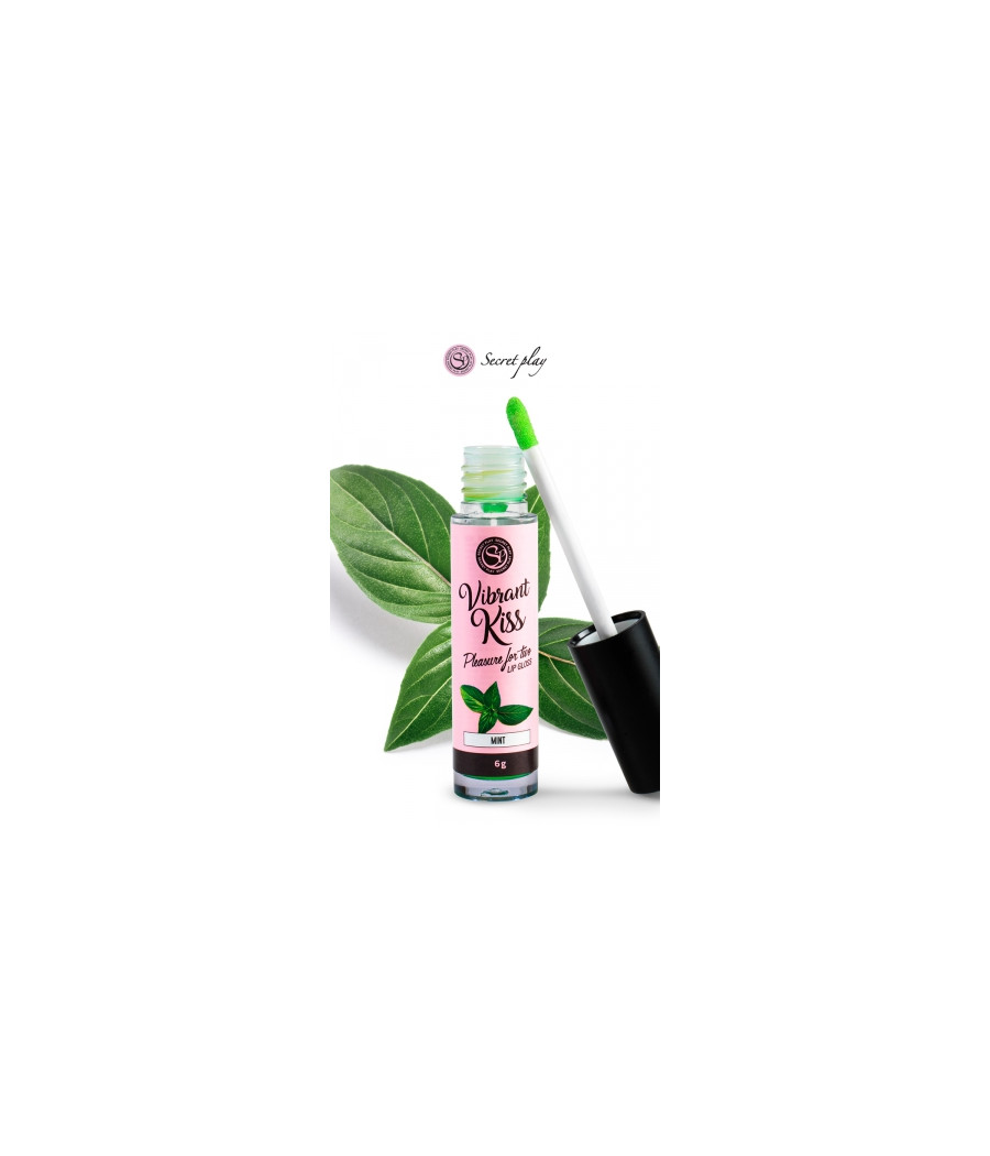 Brillant à lèvres stimulant - menthe Brillant à lèvres stimulant - menthe