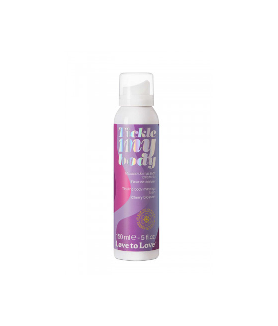 Mousse massage crépitante - fleur de cerisier