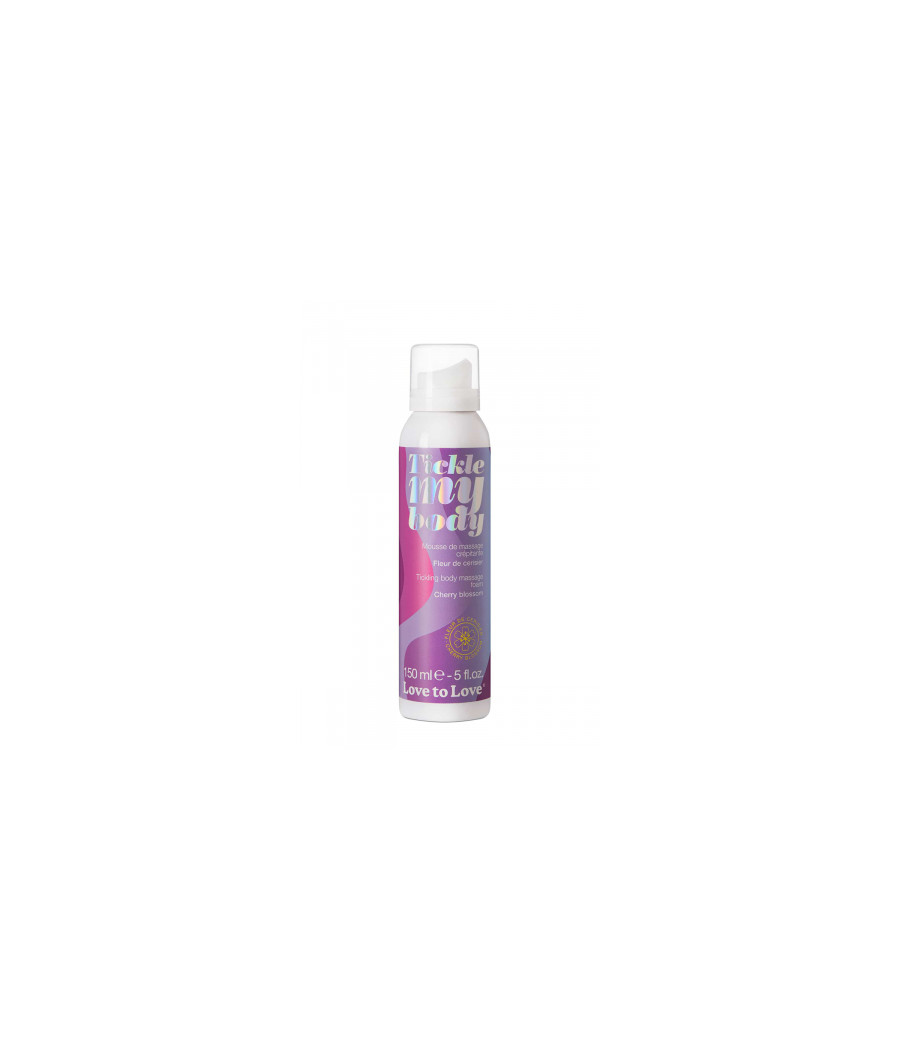Mousse massage crépitante - fleur de cerisier