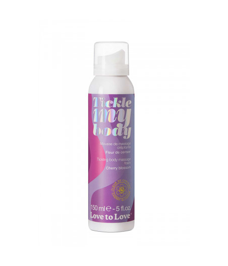 Mousse massage crépitante - fleur de cerisier