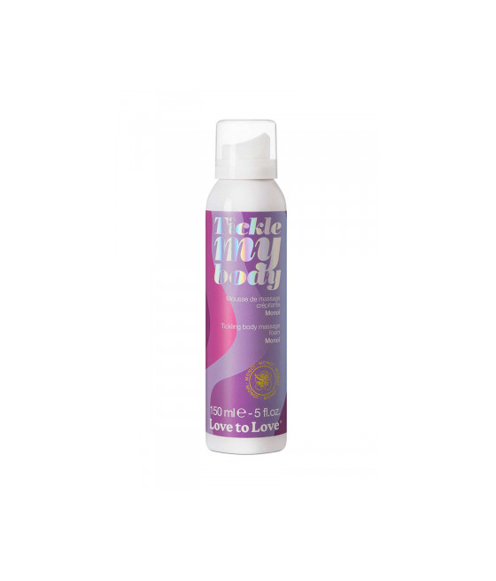 Mousse massage crépitante - monoï