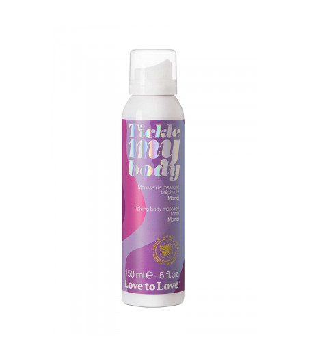 Mousse massage crépitante - monoï