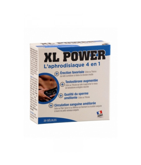 XL Power (20 gélules) - Aphrodisiaque