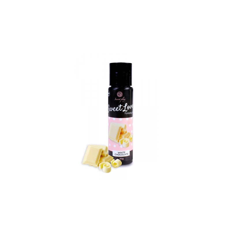 Lubrifiant comestible chocolat blanc - 60ml