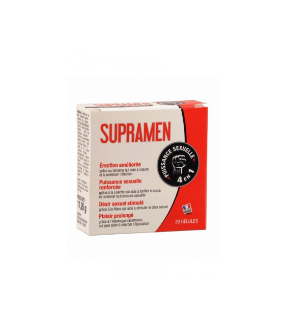 Supramen (20 gélules) - Aphrodisiaque