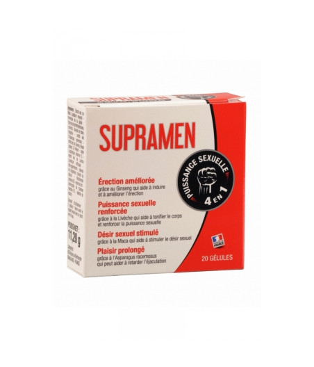 Supramen (20 gélules) - Aphrodisiaque