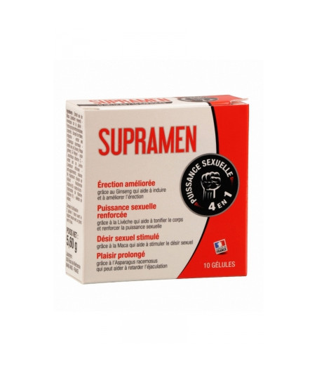 Supramen (10 gélules) - Aphrodisiaque