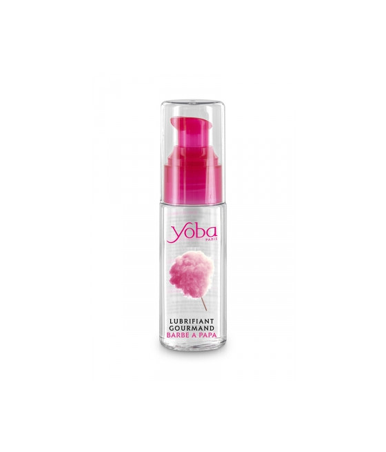 Lubrifiant parfumé barbe à papa 50ml - Yoba