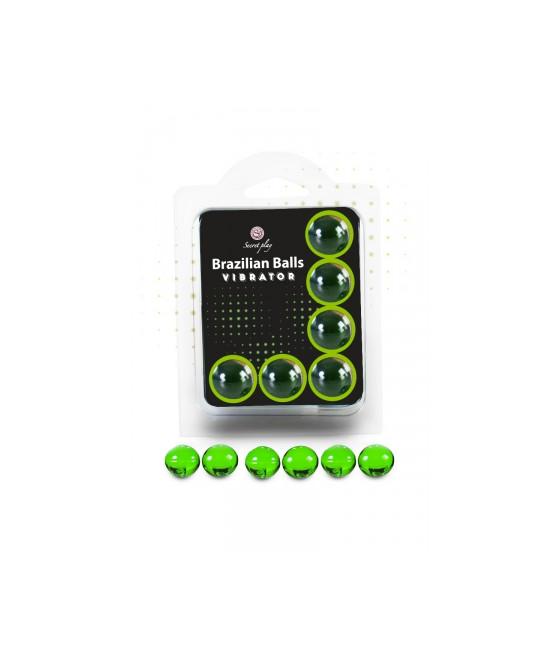 6 Brazillian balls effet vibrator