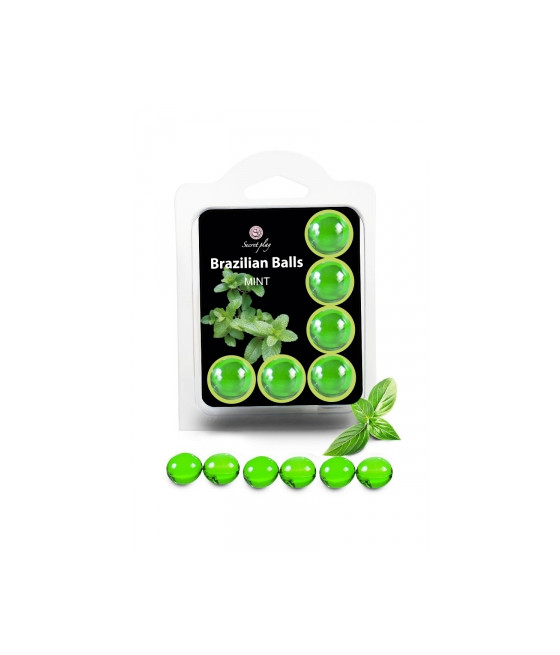 6 Brazilian Balls - menthe