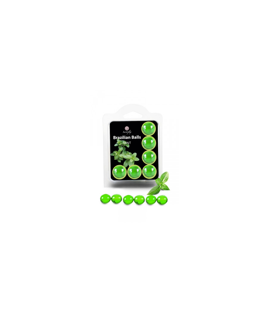 6 Brazilian Balls - menthe 6 Brazilian Balls - menthe