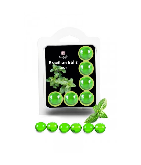 6 Brazilian Balls - menthe