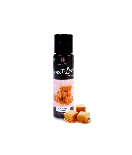 Lubrifiant comestible caramel toffee - 60ml
