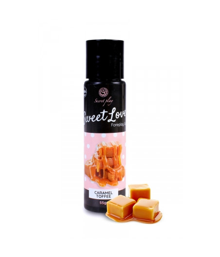 Lubrifiant comestible caramel toffee - 60ml